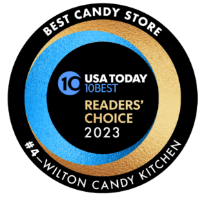 USA Today - Readers Choice 2023 - Best Candy Store - Wilton Candy Kitchen Badge