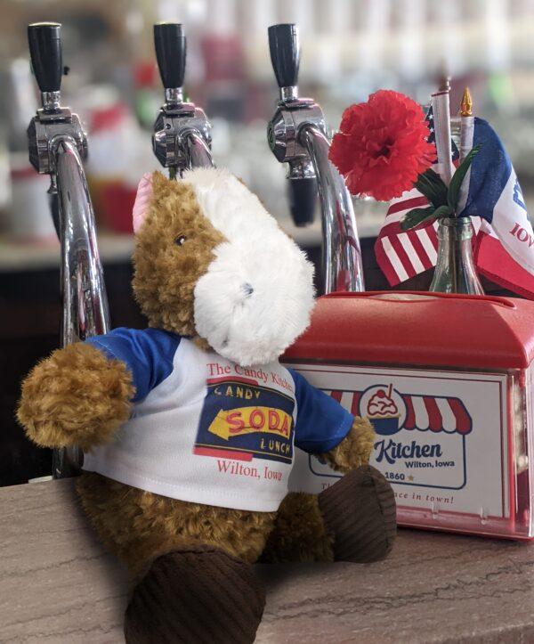 Candy Kitchen Brown Horse Plush 9"