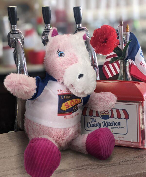 Candy Kitchen Pink Horse Plush 9"
