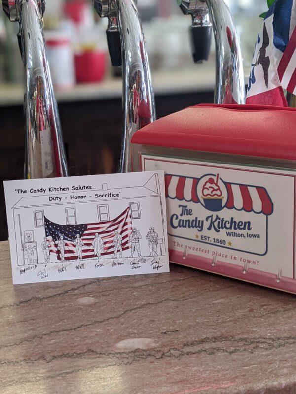 Candy Kitchen Postcard