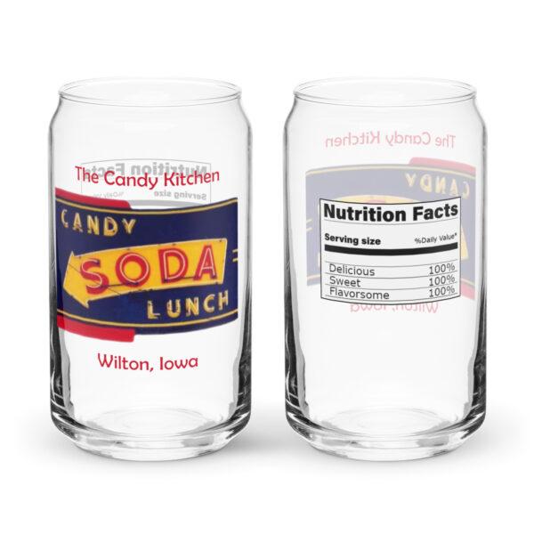 Soda Sign Glass Can