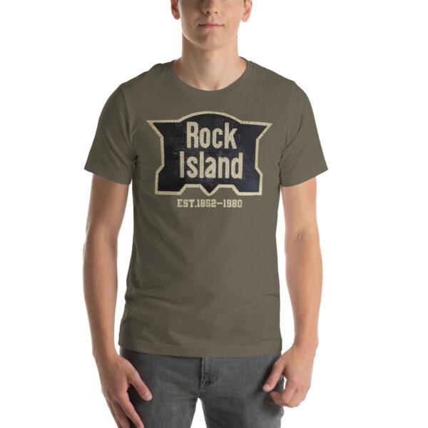 Rock Island Historic Railroad Line Tee