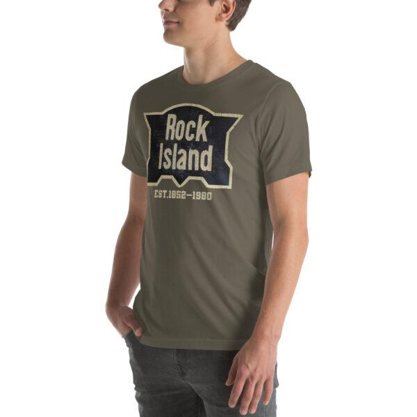 Rock Island Historic Railroad Line Tee - Image 3