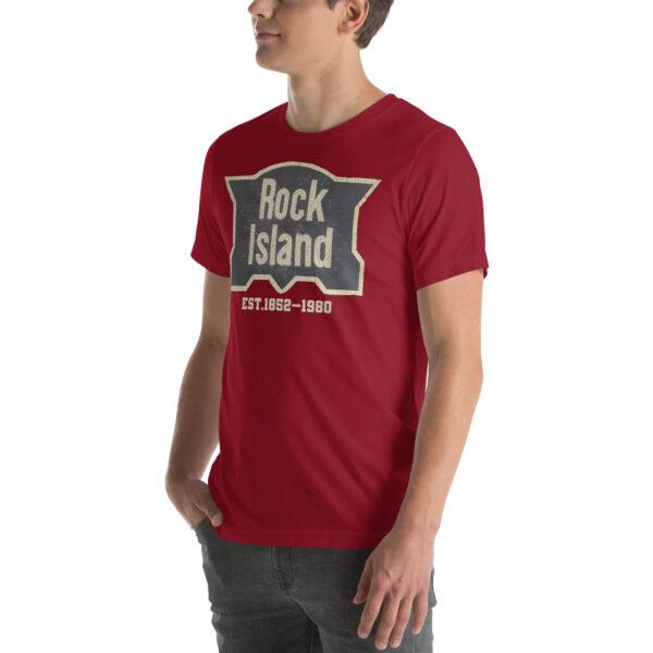 Rock Island Historic Railroad Line Tee - Image 6
